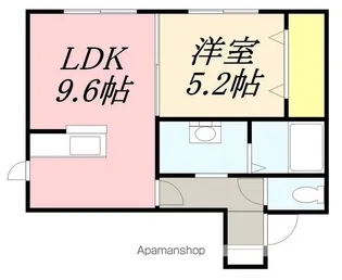 リブレ(LIBRE)【2階】の間取り