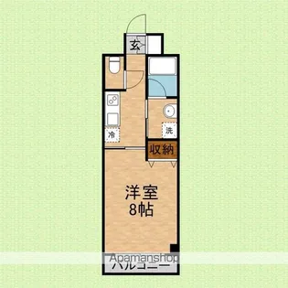 ADRIA FRESCA【3階】の間取り