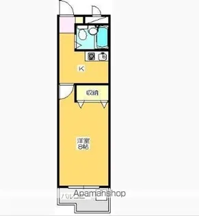 パズ昌栄Ⅰ【3階】の間取り