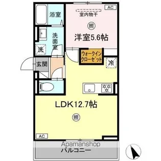 PREMILIFE大在浜WEST【1階】の間取り