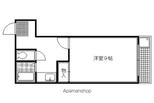 コスモハイツ宝ヶ池【302号室】の間取り