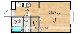 ジュネスⅠ号館【2階】の間取り