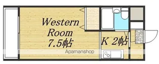 メゾン・ド・ウルス【405号室】の間取り