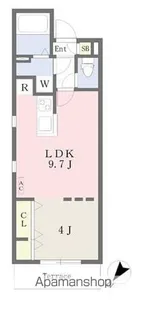 BRANCHE薬院大通【3階】の間取り