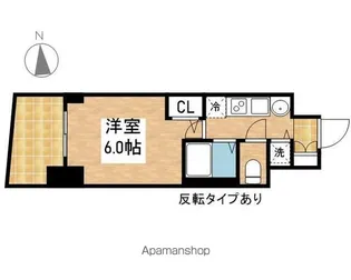 プレサンスSAKAEリバースタイル【602号室】の間取り