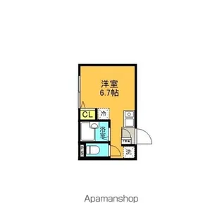 BRIO武蔵小金井【1階】の間取り