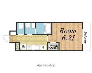 プレサンス庄内ブレイシス【4階】の間取り