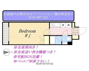 コンフォリア両国サウス【8階】の間取り