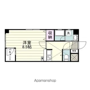 永保ビル【4階】の間取り