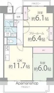サン・フォレスト【4階】の間取り