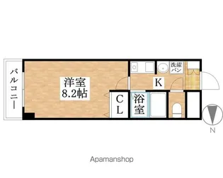 プリミエール瑞穂【2階】の間取り