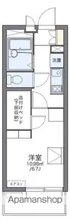 レオパレスユートピアコート【1階】の間取り