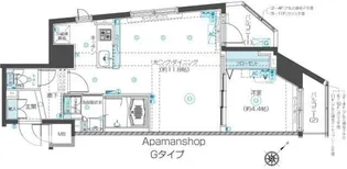 フェニックス新横濱クアトロ【5階】の間取り