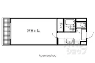 コスモハイツ下柳【202号室】の間取り