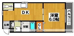 シティーコート堺東【7階】の間取り