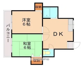 プレスト田島2【3階】の間取り