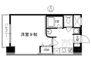 サンジョルノ室町【502号室】の間取り
