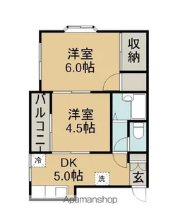 サンヒルズ小野路【202号室】の間取り