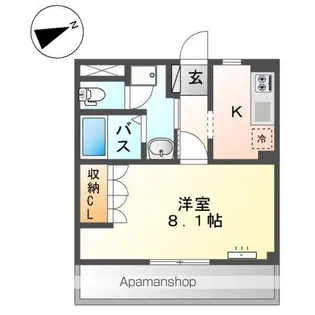 ルミナスガーデン【2階】の間取り