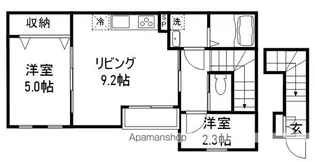 アムールトミーパレスⅢ【2階】の間取り