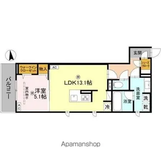 D-residence安立【2階】の間取り