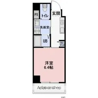 ワイズタワー新栄【4階】の間取り