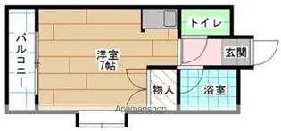 オーク黒住A棟【207号室】の間取り