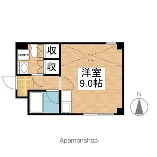 千種ハウス【2C号室】の間取り