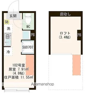 EMINENCE Ⅰ【1階】の間取り