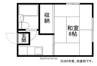 ヴィラヤマモト【2階】の間取り