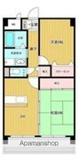 ヴェルドミール山湖【2階】の間取り