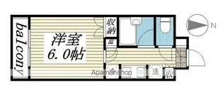 メゾン・ド・リエス【402号室】の間取り