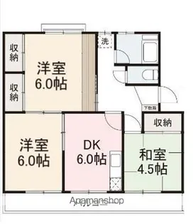 ルミエール富士【2階】の間取り