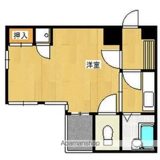 クレストヒルズ名古屋内田橋【4B号室】の間取り