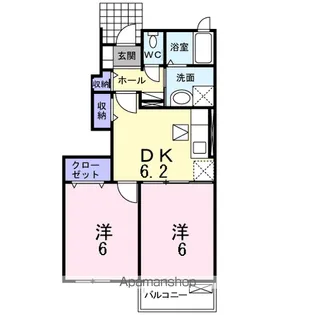 ボア・ソルテ A【1階】の間取り
