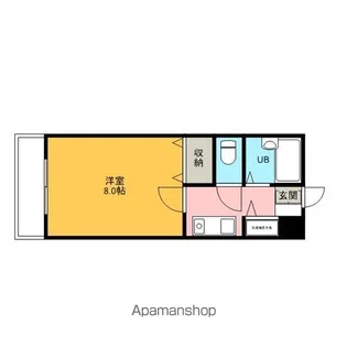 AD日暮【7階】の間取り