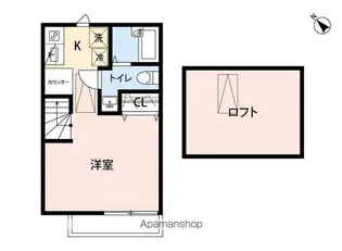 グリーム前原【2階】の間取り