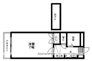 宮城県仙台市青葉区国見2丁目【アパート】の間取り