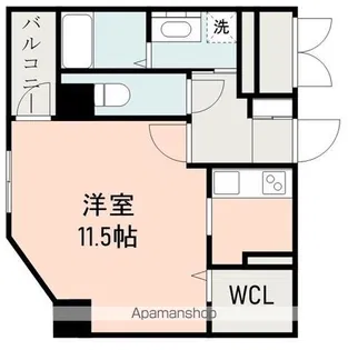 URBAN SPACE坪井【9階】の間取り