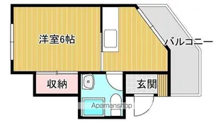 光耀ビル【4階】の間取り