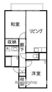 シャルマン高原【202号室】の間取り
