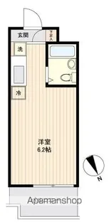 ユーコート上馬【9階】の間取り