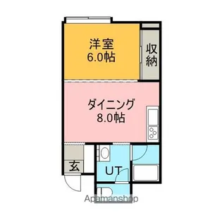 グリュックハイム【3階】の間取り