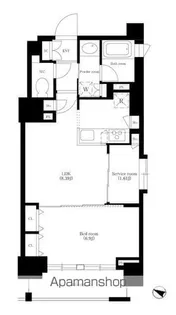 アーバネックス神保町【12階】の間取り