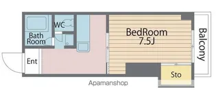 セブンハイツ【2階】の間取り