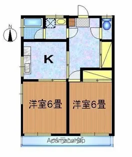 2Kの間取り画像