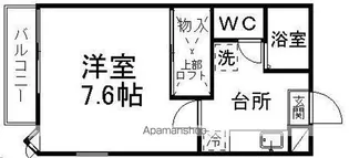 ピースフルドミトリー【101号室】の間取り