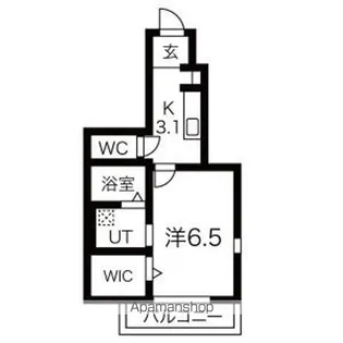 SANWA CREST【1階】の間取り