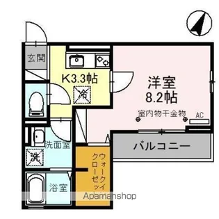 プリマベーラ(富士見)【1階】の間取り