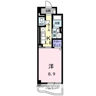 フォルシュ アンジュ【3階】の間取り